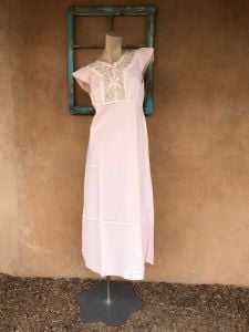 1950s Pink Rayon Nightgown Sz B34 Deadstock in Box
