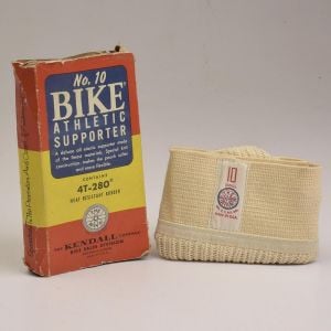 Small 1950s Athletic Supporter Deadstock No. 10 Bike Jock Strap Knit 