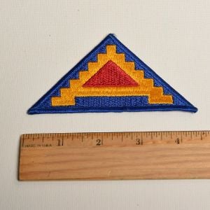 1980s US Army Sew On Patch 7th Seventh Pyramid Of Power 7 Steps To Hell Applique - Fashionconservatory.com