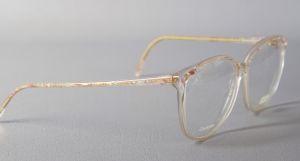Deadstock Oversized Couturier Eyeglasses Eyewear 1980s Jenna Rose - Confetti - Fashionconservatory.com