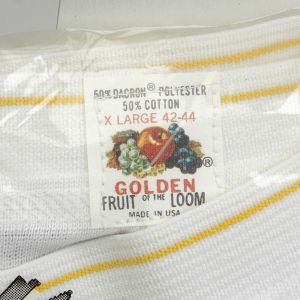 XL 1970s Fruit of the Loom Deadstock Underwear Golden Boxer Briefs  - Fashionconservatory.com