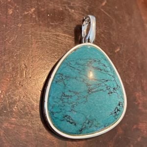 Vintage 1990’s Turquoise Colored Pendant