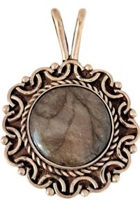 Sterling Silver Pendant by Noel NA Labradorite Jewelry
