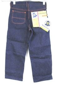 VTG Sanforized Cotton Jeans Blue Bell NOS Denim Dungarees Deadstock Boys 1950S - Fashionconservatory.com