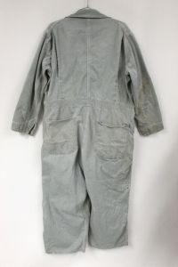 Vtg 40-50s Work Herringbone Zip-Up COVERALLS Mens 54'' chest Utility Wear Destroy - Fashionconservatory.com