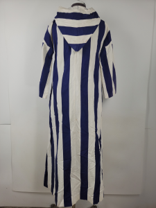 Vintage 70's Beach Pool Robe Striped Cover-Up Fun Fashions by Cole of California - Fashionconservatory.com