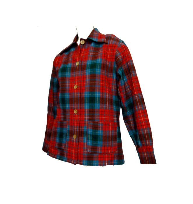 Organic Moth Torn outlets Button-Up Flannel Shirt