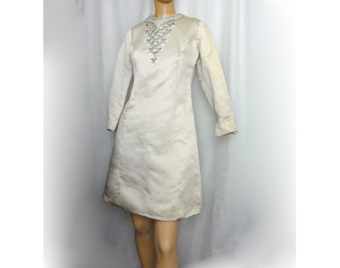 knee length dresses for ladies PDF - 1960's Pattern, Mary Quant Style A-Line Mod Dress