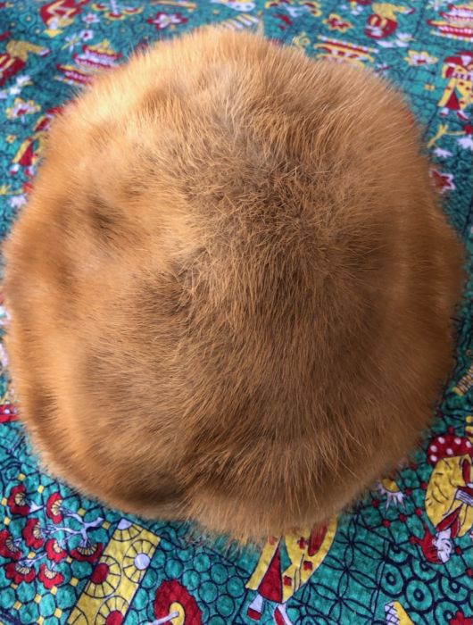 VTG 1960s Mink Fur Hat Autumn Haze Sz S 1960s Mink Fur Hat Autumn Haze Sz S | Mercari main image 3