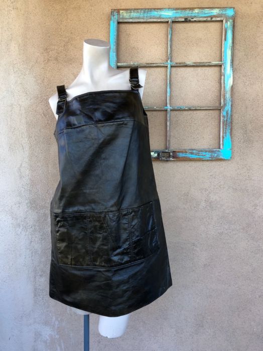 1960s Brown Leather Jumper Dress Sz M up to US10 | Fashion Conservatory 1960s Brown Leather Jumper Dress Sz M up to US10 | Fashion Conservatory