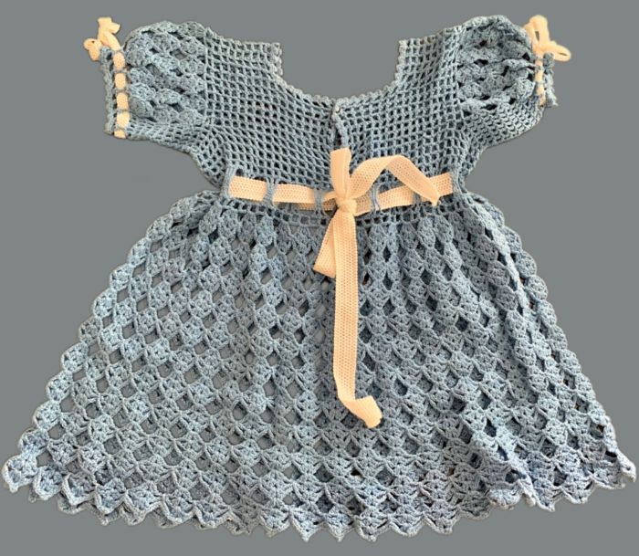 vintage crochet baby dress pattern Baby Dress Pattern