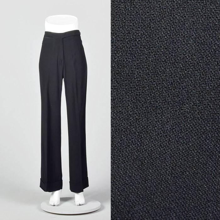 2010s Maison Margiela Black Pants