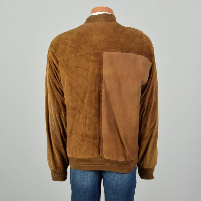 90’s Suede Leather Blouson Bomber Jacket 1990s Bomber Suede Leather Jacket - Etsy