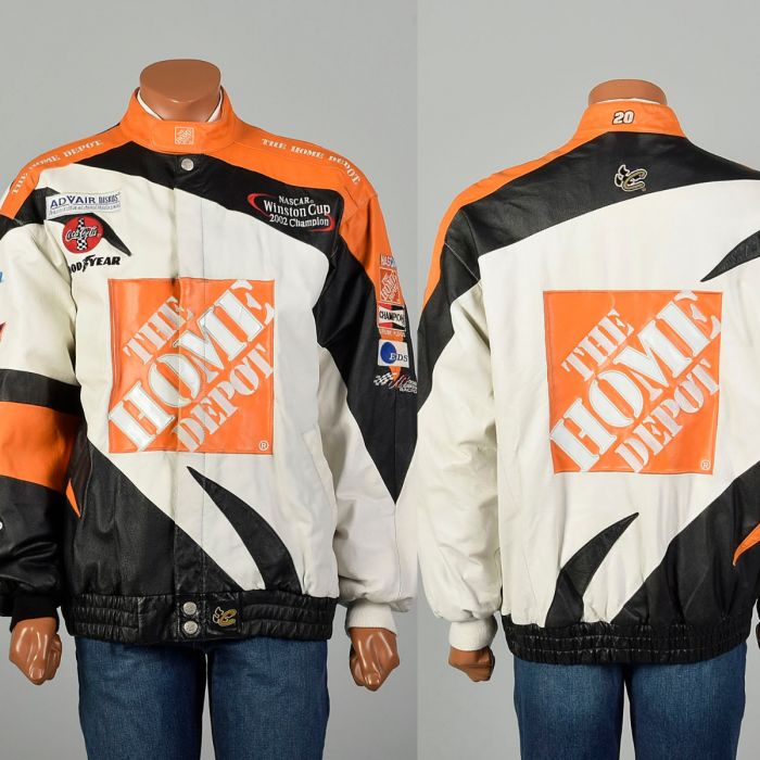 NEW Tony Stewart XXL Jacket NASCAR Winston Cup Champion hot 2002 Home Depot Chase