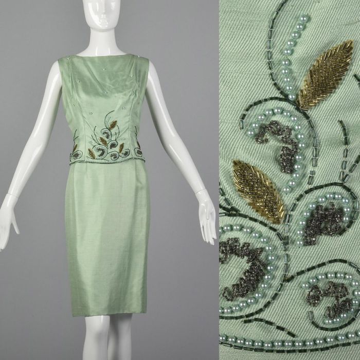 sachin and babi light blue dress 1960s Floral Paper Dress, Size 8  MARTINI CONSIGNMENT