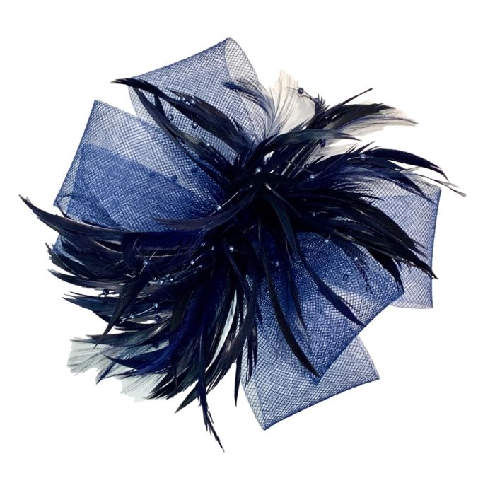 FASCINATOR  Feather and ribbon / Hair Accessory Amazon.com: Zucker Victorian Style Marie Antoinette  main image 4