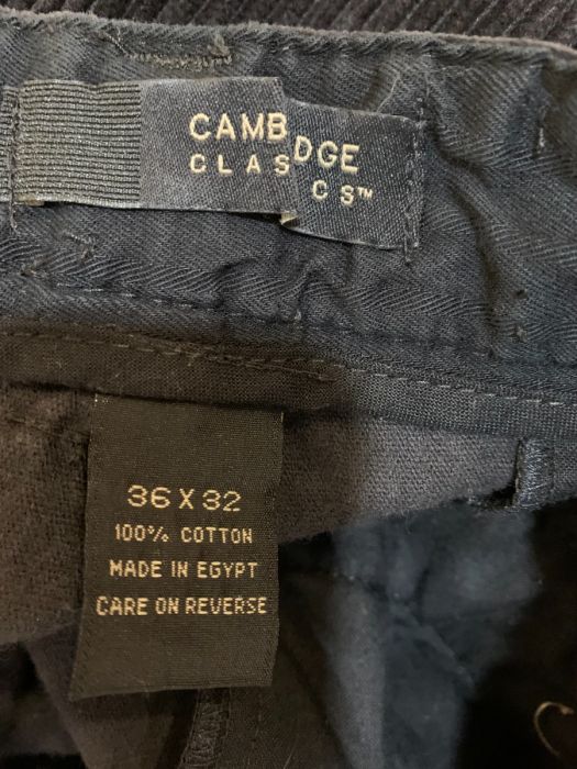 パンツ 00s old black corduroy 2tuck wide pants BISOWN/ビソウン】【25FW】CORDUROY 2TUCK WIDE TROUSERS BLACK