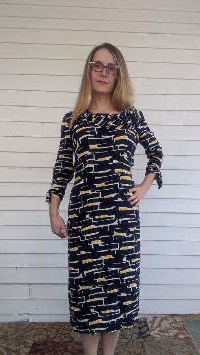 women's white a line dress I've Got Sunshine Long Sleeve Mini Dress White