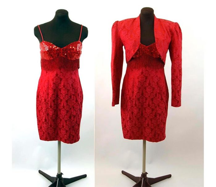 brocade holiday dress Roses are Red Brocade Dress main image 1