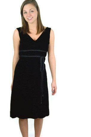 black dress 70s 70s 80s Black Rhinestone Bodice Cocktail Party Dress
