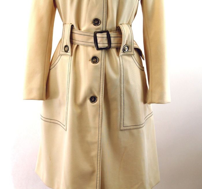 1970s Gray Year Round Overcoat