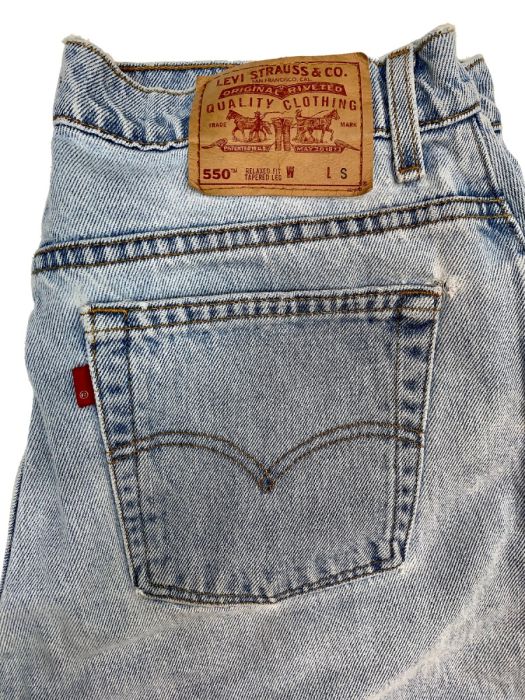 Vintage 90s Levi's 550 High Waist Tapered Leg Jeans Mom Jeans