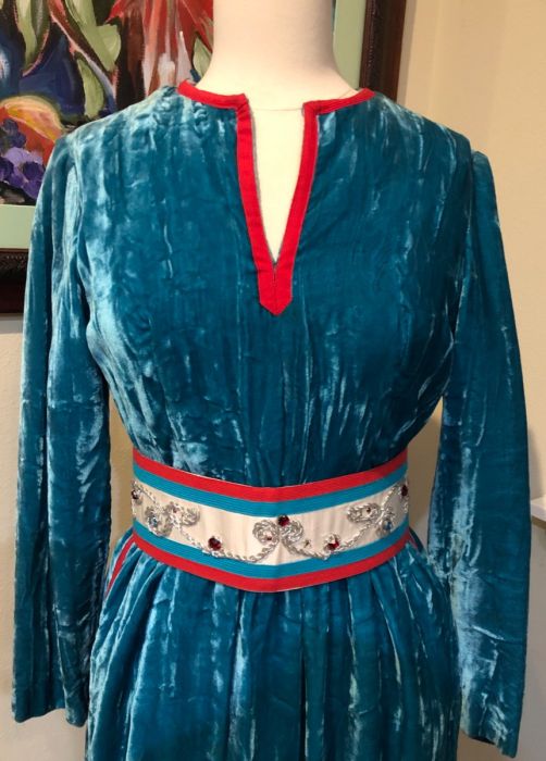 aqua red velvet dress AQUA Velvet Gown - Exclusive