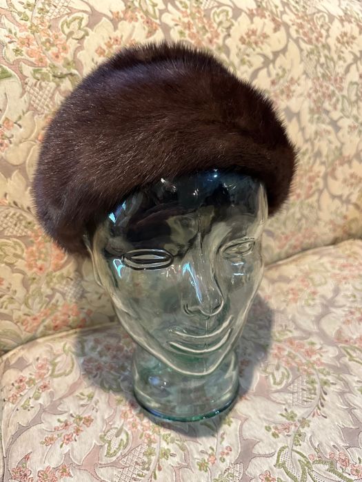 I. Magnin mink hat Lady main image 3