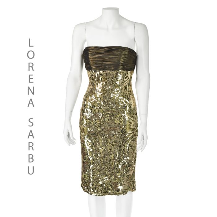 dark gold prom dress Treasures of NYC main image 1