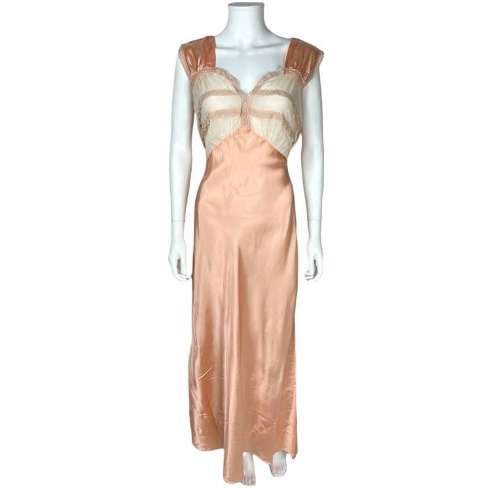 knee length dresses for ladies Slessic Elegant Vintage Palace Style Romantic Transparent Mesh Exquisite Hollow Embroidered Lace Cute Bow Ribbon Double-Layer Nightdress Nightwear
