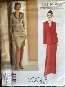Vintage Bill Blass Vogue American Designer Pattern Uncut Sizes 12-14-16