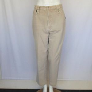 Khaki Jeans, 31'' waist, Conchos, 80s Rocky Mountain