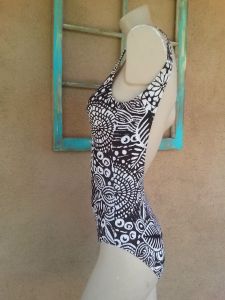 1980s Catalina Swimsuit Bathing Suit Work Out - Fashionconservatory.com