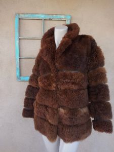 1970s Womans Buffalo Fur Coat Sz S to US4 - Fashionconservatory.com