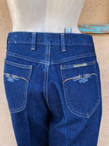 1970s 1980s Wrangler Denim Jeans W29 Inseam 34.25