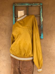 1960s Mens Waterproof Pullover Shirt Sz M - Fashionconservatory.com