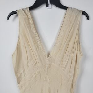 Vintage 1930s Bozart Hand Made Lingerie Silk Slip Dress Nightgown Pinup - Fashionconservatory.com