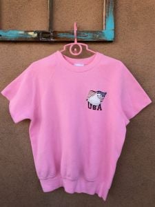 1980s 1990s Pink Sweatshirt Sz XL Unisex
