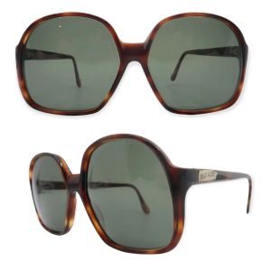 1970’s Unisex Aviaror Sunglasses, Brown, Deadstock 