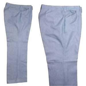 60s Men's MOD Blue & White Pinstripe Pants Trousers by Sears  | W 34 x L 29.5 - Fashionconservatory.com
