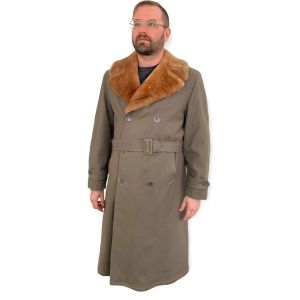 50s Mens Winter Coat Alpaca Sheltuft Shelton Field Stream Vintage 42