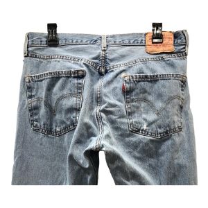 501s Distressed FADED Boyfriend Jeans | High Waist Button Fly | 33'' x 28.5'' - Fashionconservatory.com