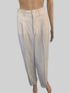 40s Pleated Pants Vintage Mark Twain 26 Waist 30 Inseam Pink Heather