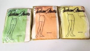 1960s Gaymode Fashion Shades Nylon Pantyhose - Medium - Set of 3