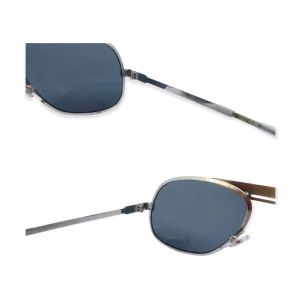 1970s Silver Silhouette Sunglasses, Unisex  - Fashionconservatory.com