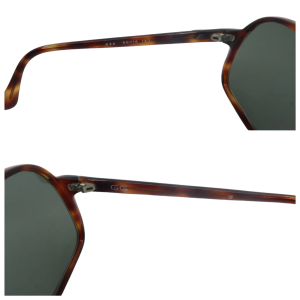 1970’s Unisex Aviaror Sunglasses, Brown, Deadstock  - Fashionconservatory.com