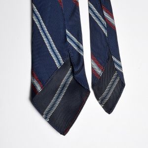 1930s Diagonal Stripe Necktie Ivy League Neck Tie  - Fashionconservatory.com