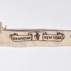 1950s Bronzini Adjustable Silk Bow Tie - Fashionconservatory.com