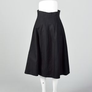 Medium 2000s Limi Feu Skirt Black High Waist - Fashionconservatory.com