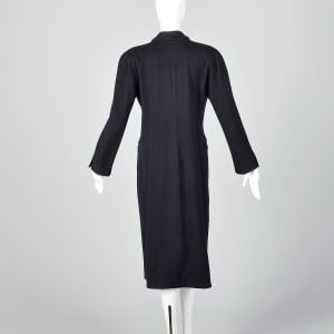 Small 1990s Giorgio Armani coat Black Outerwear - Fashionconservatory.com